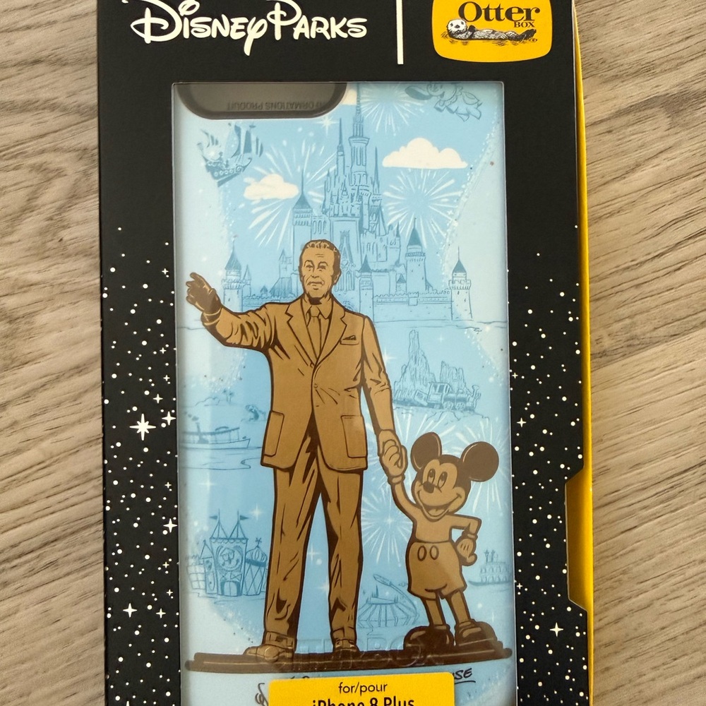 Disney Parks Otterbox Walt & Mickey Partners Apple Iphone 7/8 Plus Case NEW